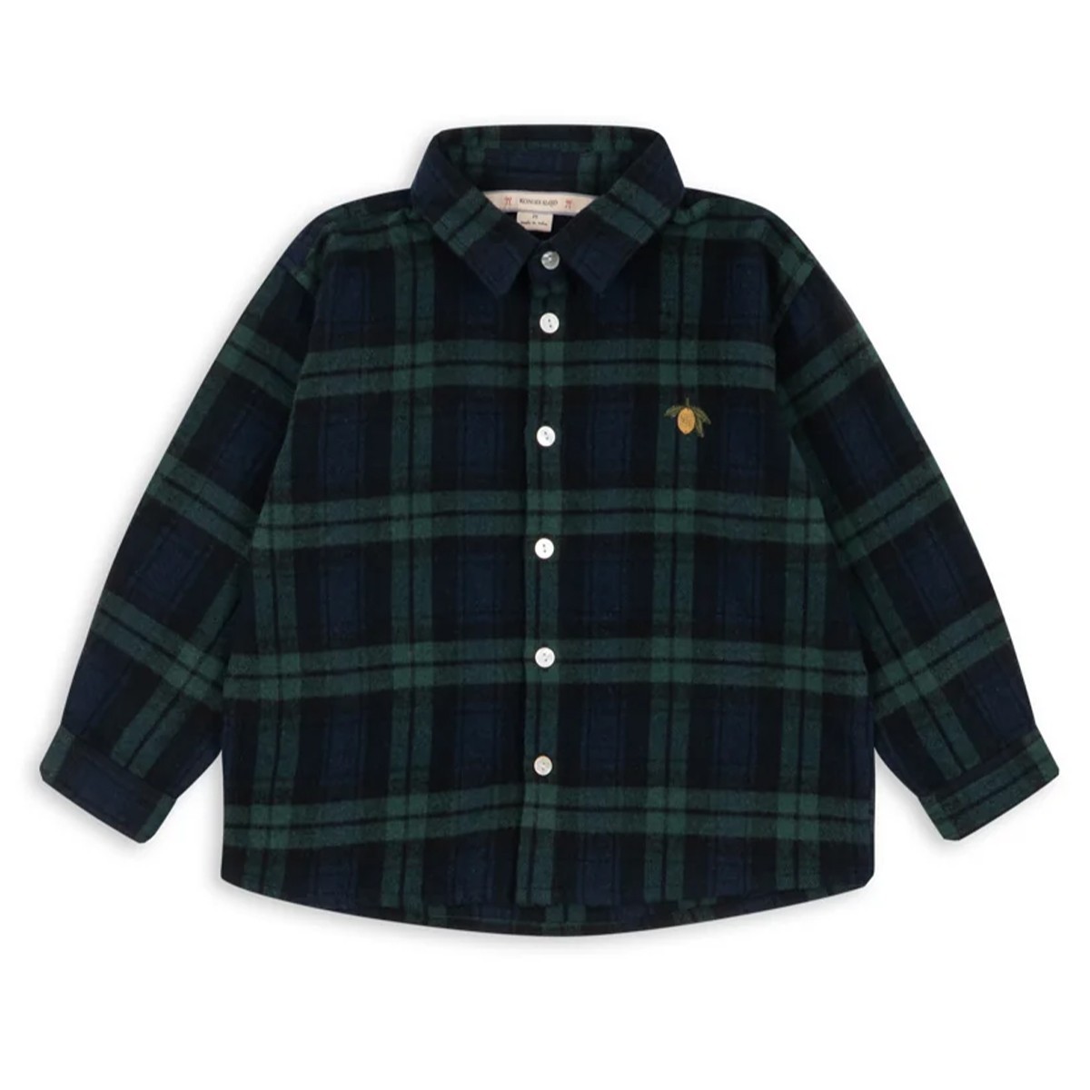 Chemise garçon Konges Sløjd en flanelle tartan
