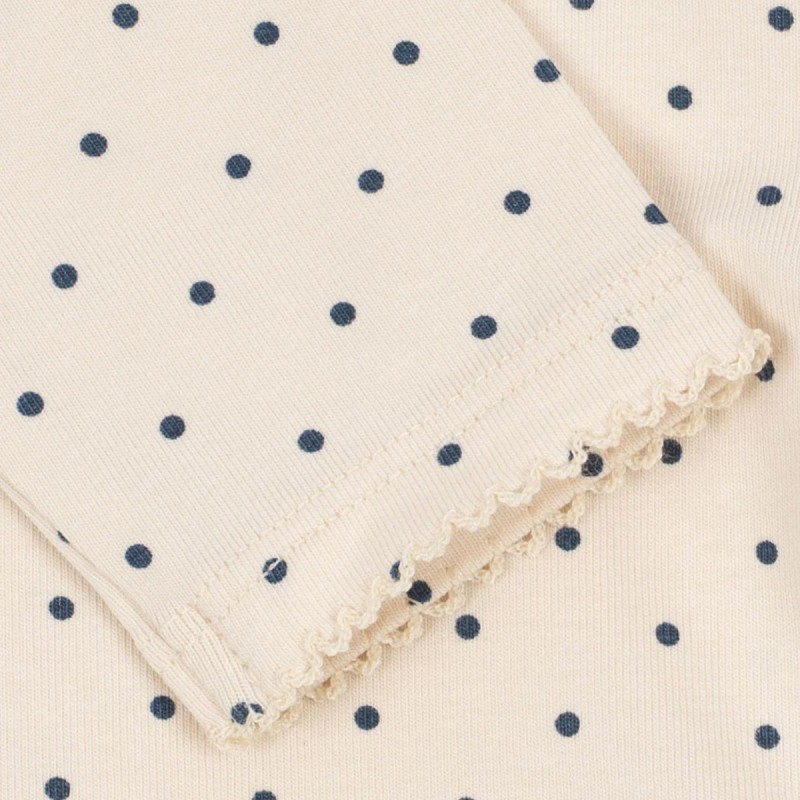 Body bébé Konges Sløjd crème à pois et cerise