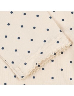 Body bébé Konges Sløjd crème à pois et cerise