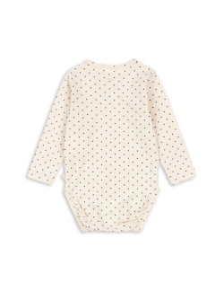 Body bébé Konges Sløjd crème à pois et cerise