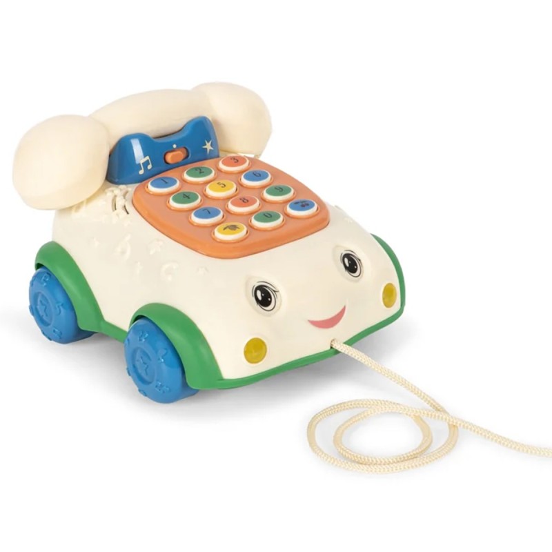 Téléphone jouet à tirer Konges Sløjd dès 12 mois