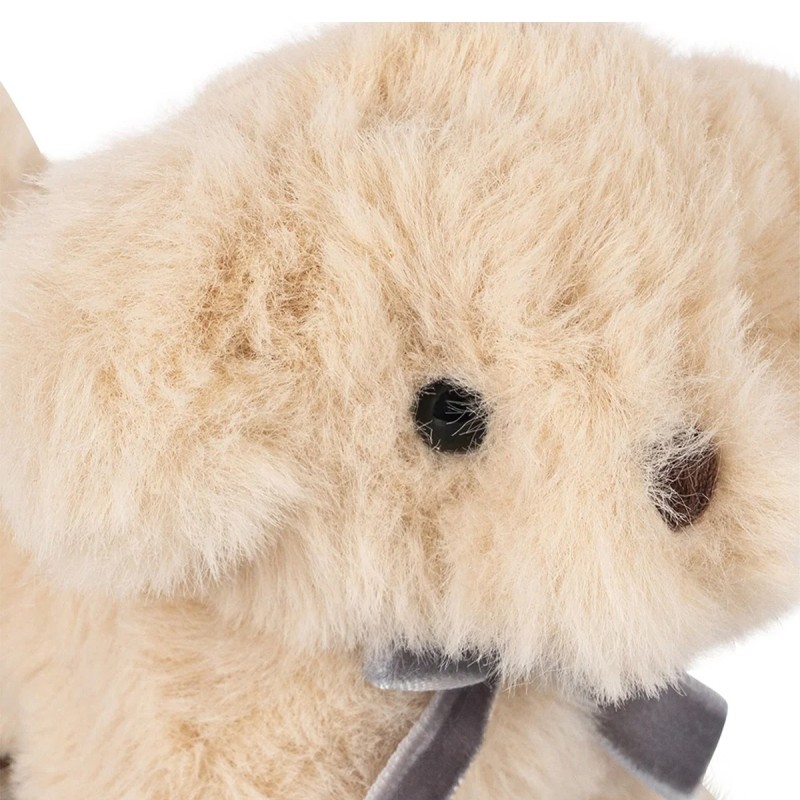 Peluche miniature chien Konges Sløjd avec panier