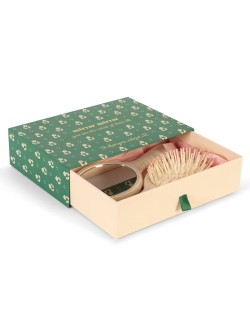 Set brosse et miroir enfant Konges Sløjd "Swan" x Born Koncept