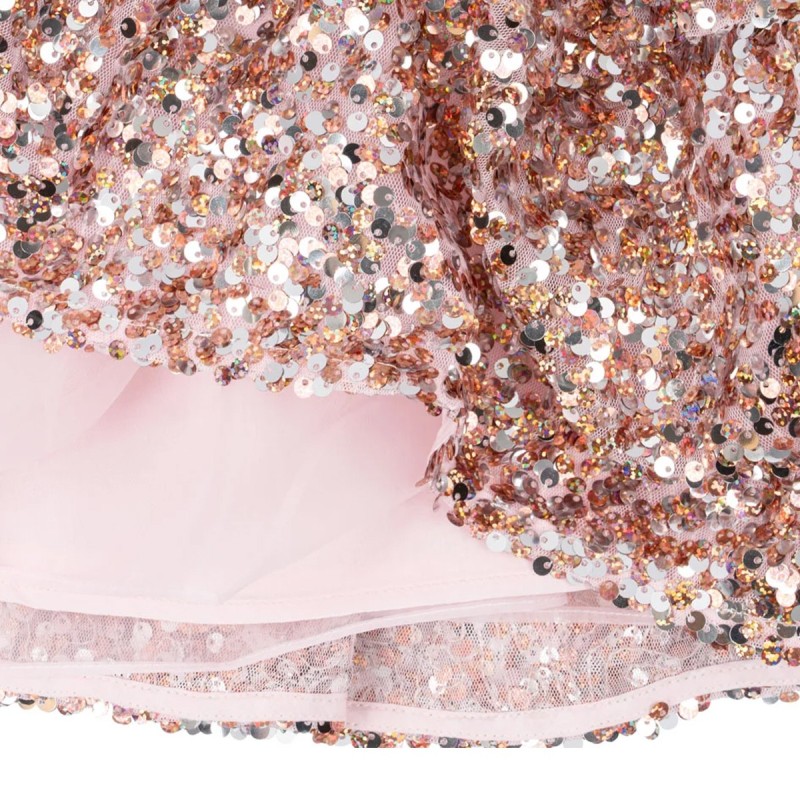 Robe en sequins "Lila" rose Konges Slojd