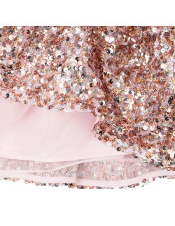 Robe en sequins "Lila" rose Konges Slojd