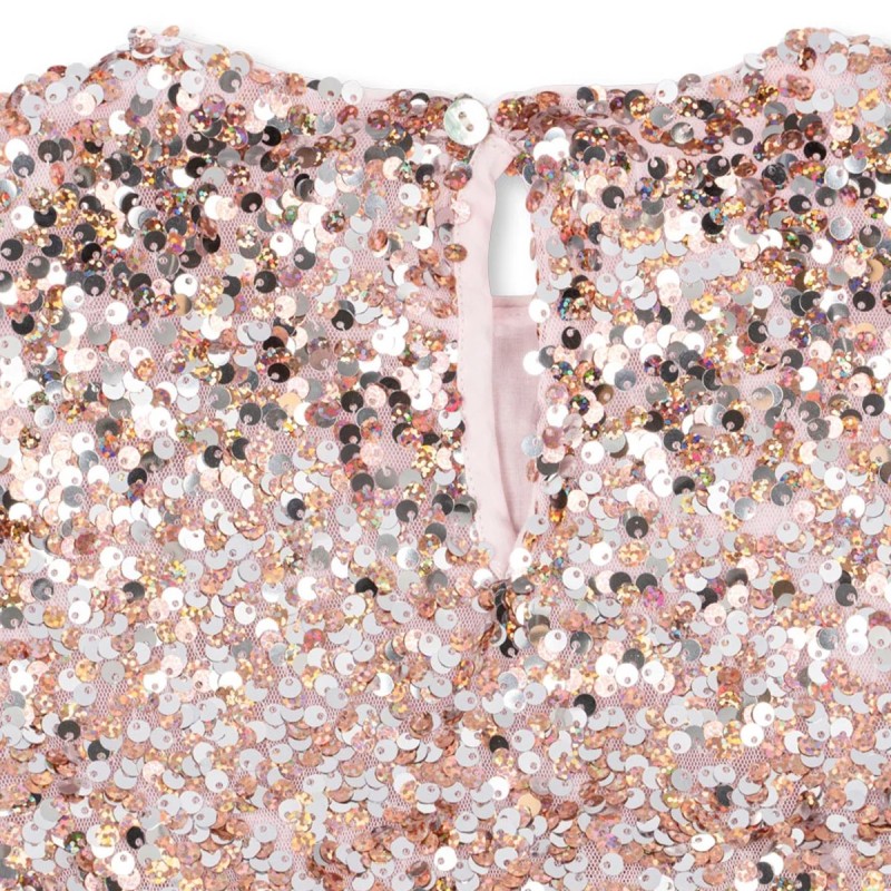 Robe en sequins "Lila" rose Konges Slojd