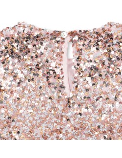 Robe en sequins "Lila" rose Konges Slojd