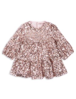 Robe en sequins "Lila" rose Konges Slojd