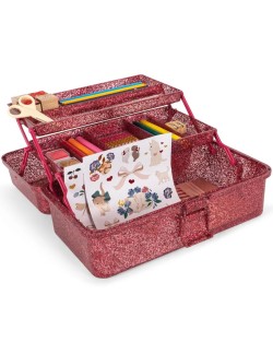 Coffret de Loisirs Créatifs "Glitter Rose" Konges Slojd