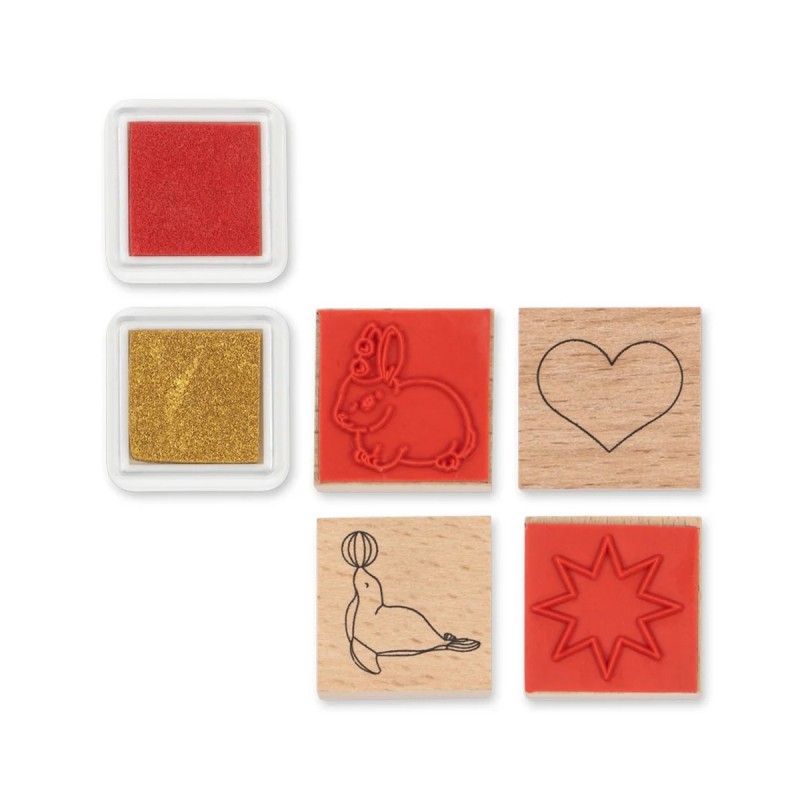 Coffret de Loisirs Créatifs "Glitter Tiger" Konges Slojd