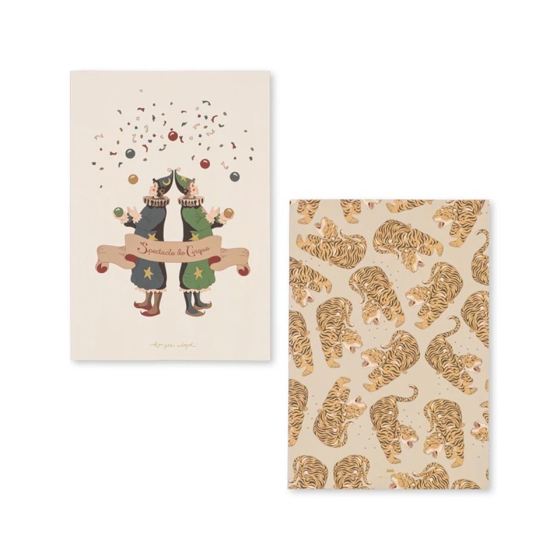Coffret de Loisirs Créatifs "Glitter Tiger" Konges Slojd