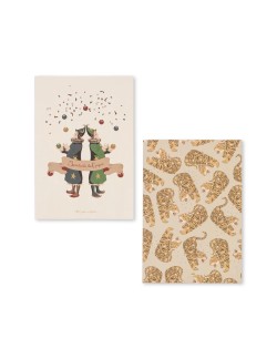 Coffret de Loisirs Créatifs "Glitter Tiger" Konges Slojd