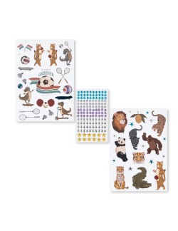 Coffret de Loisirs Créatifs "Glitter Tiger" Konges Slojd