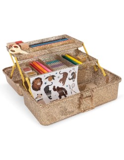 Coffret de Loisirs Créatifs "Glitter Tiger" Konges Slojd