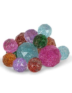 Lot de 14 Balles Rebondissantes Etoile  Konges Slojd