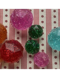 Lot de 14 Balles Rebondissantes Etoile  Konges Slojd