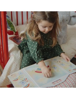 Livre d’autocollants repositionnables Konges Slojd