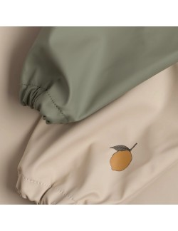 Lot de 2 bavoirs à manches longues "Lemon" Konges Slojd