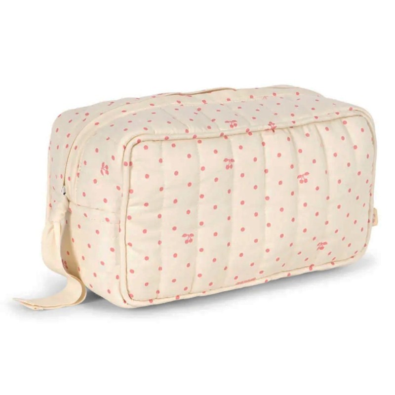 Trousse de toilette "Cerises & Pois" Konges Slojd