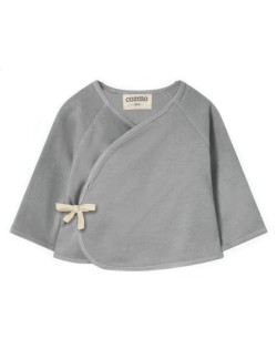 Cache cœur bébé "Denis" gris Cozmo