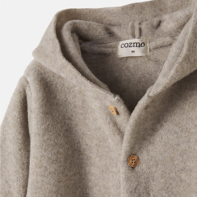 Combi-pilote en bambou "Jade" beige Cozmo