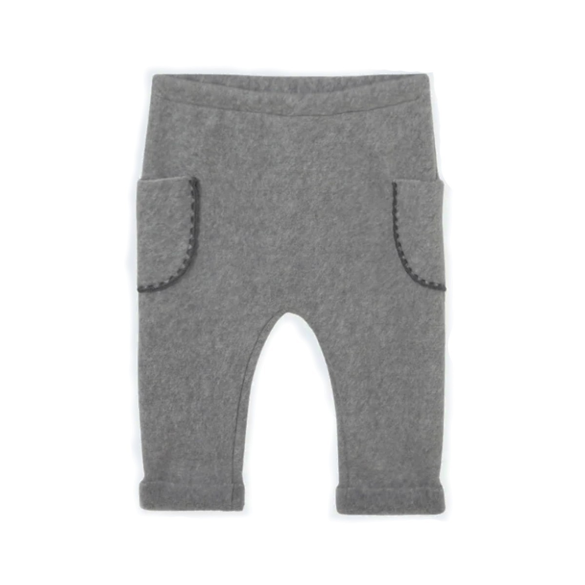 Pantalon bébé en bambou "Porto" gris Cozmo