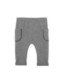 Pantalon bébé en bambou "Porto" gris Cozmo