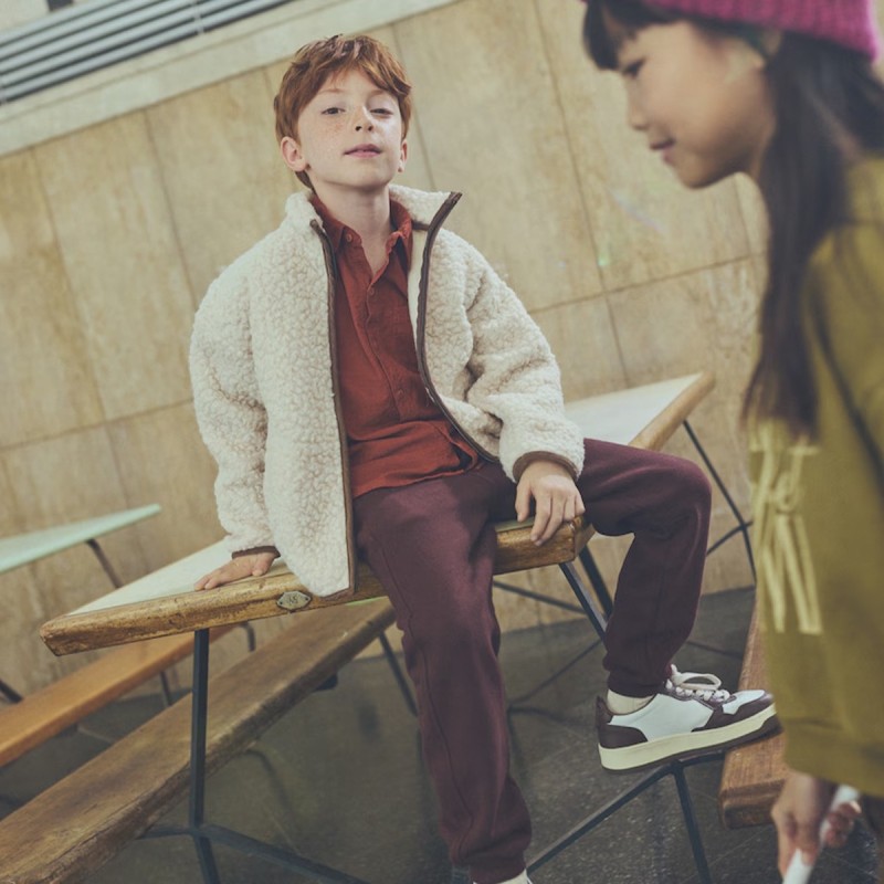 Veste en laine sherpa "Hugo" Cozmo