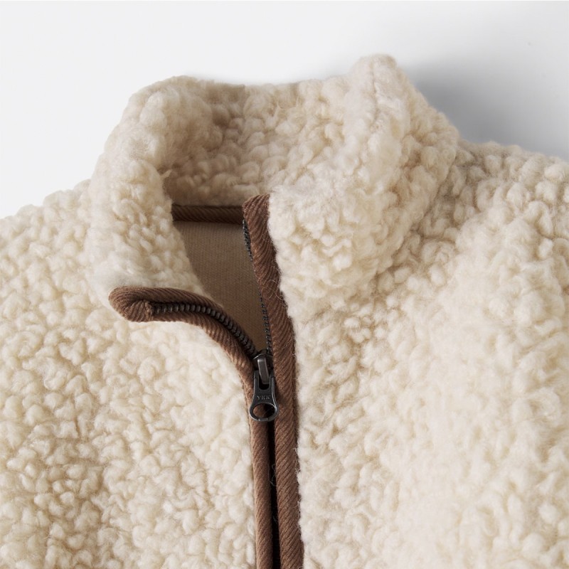 Veste en laine sherpa "Hugo" Cozmo