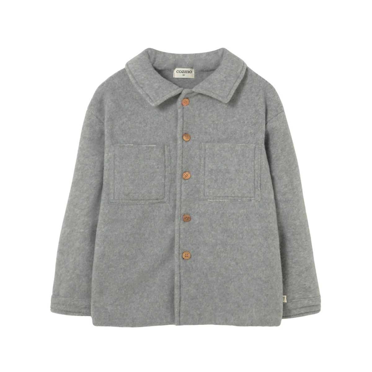 Sur-Chemise en bambou "Alghero" grise Cozmo