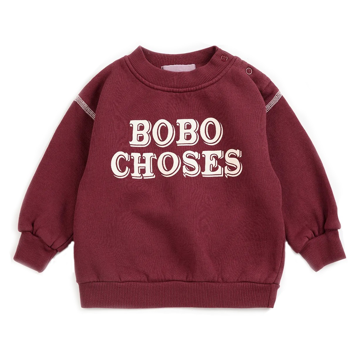 Sweat-shirt bébé "Bobo Choses" Burgundy
