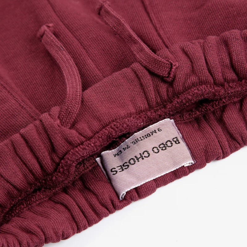 Pantalon jogging bébé "Bobo Choses" Burgundy