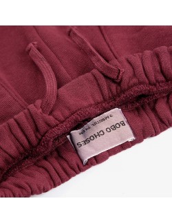 Pantalon jogging bébé "Bobo Choses" Burgundy