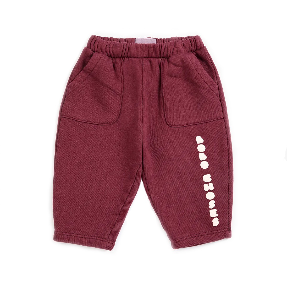 Pantalon jogging bébé "Bobo Choses" Burgundy