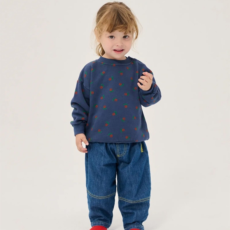 Sweat-shirt bébé "All-over Stamp Bloom"