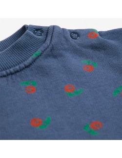 Sweat-shirt bébé "All-over Stamp Bloom"