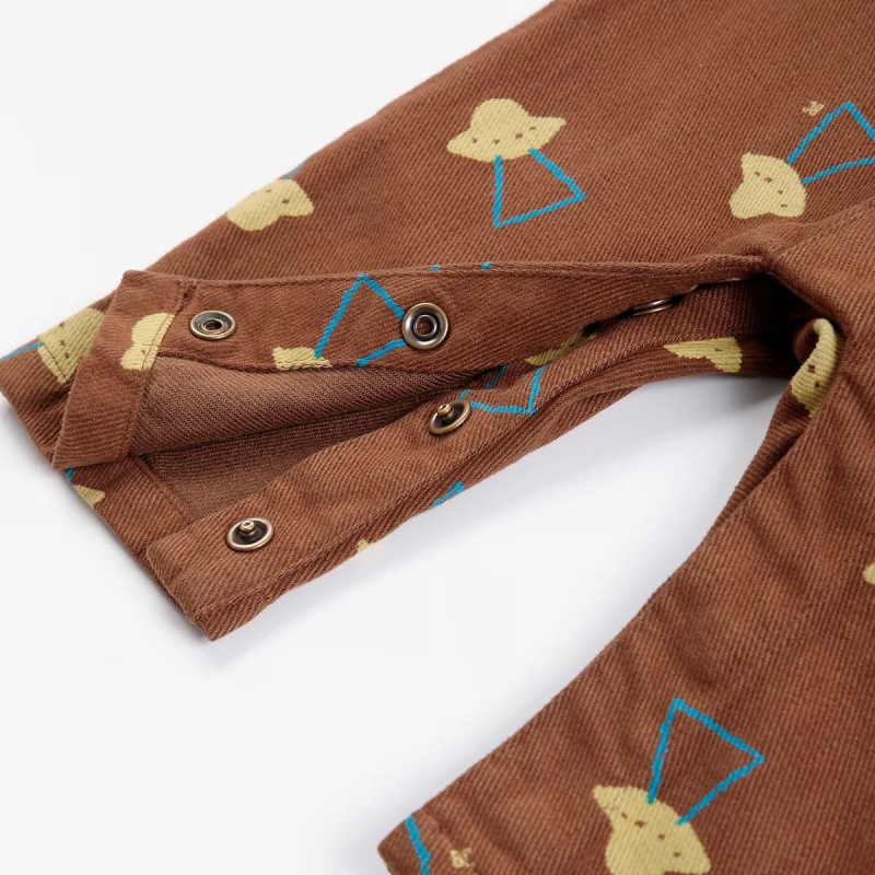 Combinaison en toile "All‑over Pixel Abduction"
