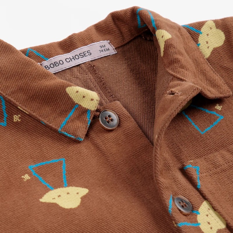 Combinaison en toile "All‑over Pixel Abduction"