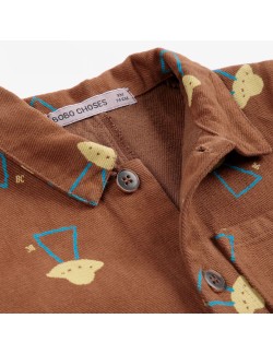 Combinaison en toile "All‑over Pixel Abduction"