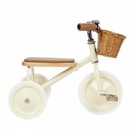 Tricycle vintage crème