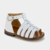 Sandales "Zeus Spart" cuir blanc